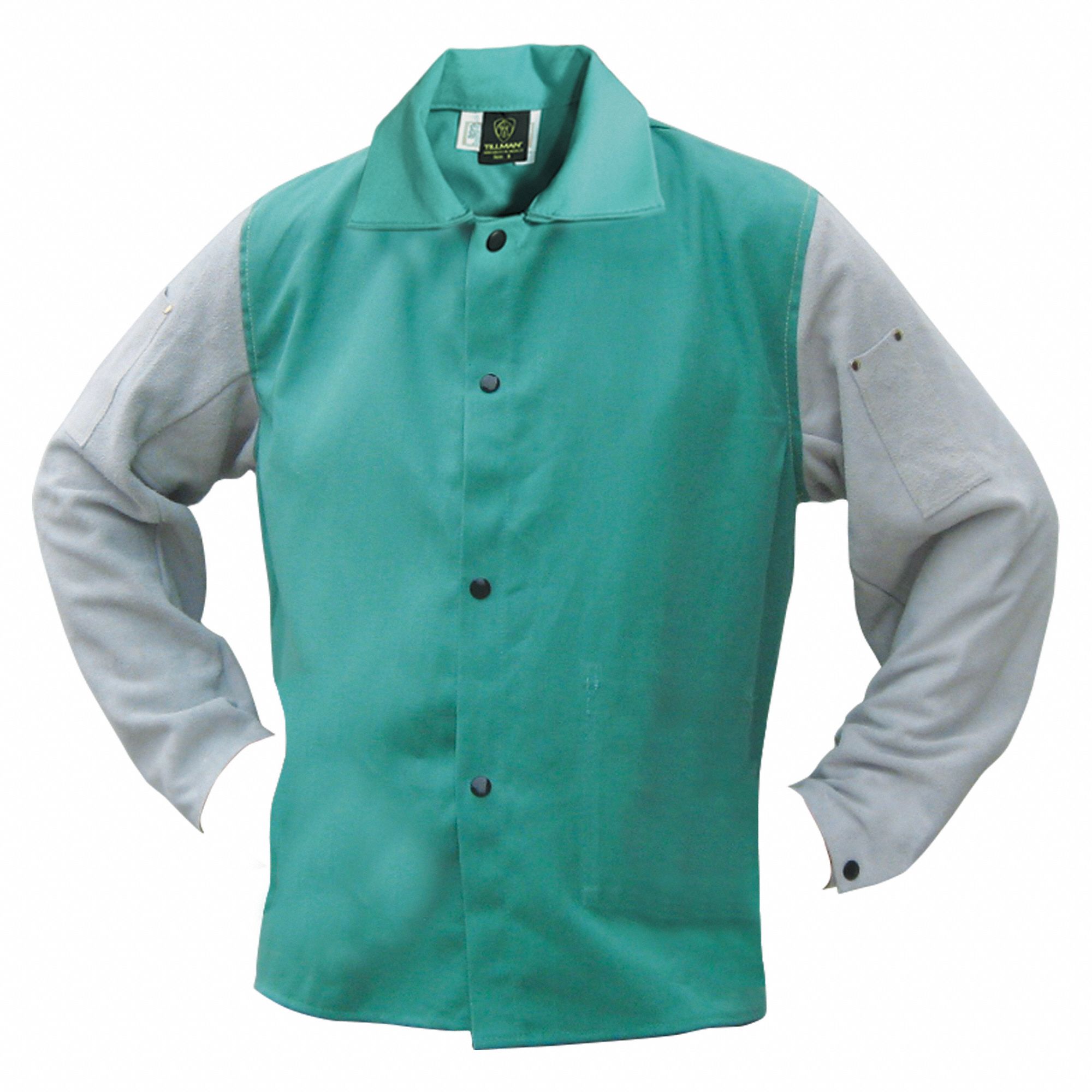 TILLMAN, Men's, Cotton with Cowhide Sleeves ( 9 oz ), Welding Jacket