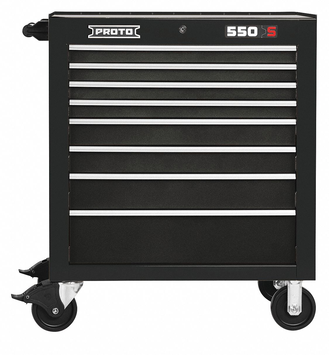 ROLLING TOOL CABINET,BLACK,STEEL,GLOSS