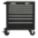ARMOIRE OUTILS ROULANTS,NR,ACIER,LUSTRE