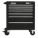 ROLLING TOOL CABINET,BLACK,STEEL,GLOSS