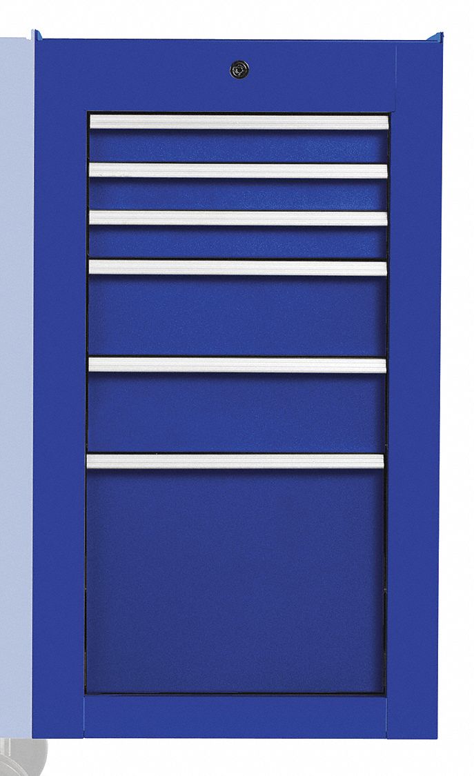 SIDE CABINET,BLUE,GLOSS,STEEL,14 GA