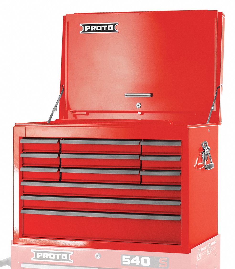 PROTO, 12 Drawers, Heavy Duty, Top Chest - 48VC77|J542719-12RD-D
