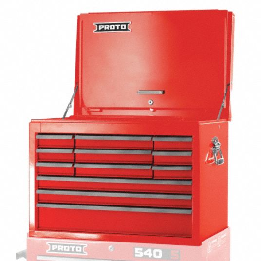 PROTO, 12 Drawers, Heavy Duty, Top Chest - 48VC77|J542719-12RD-D