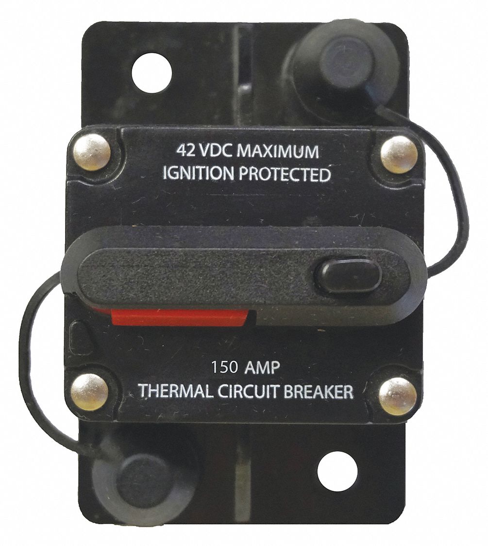 Automotive Circuit Breaker: 31200, 42V DC, 120 A at 12V DC, Stud