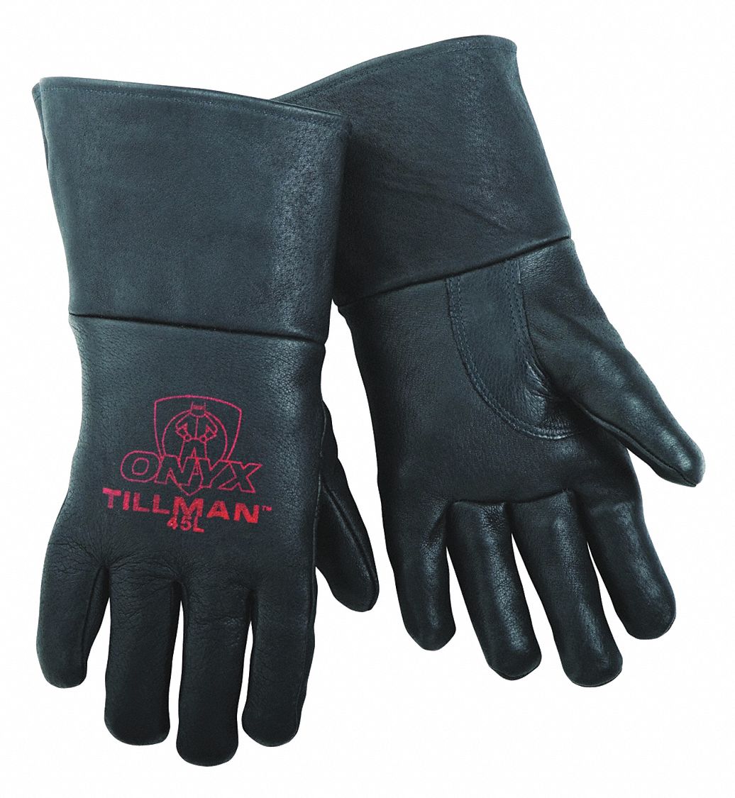 Xl Black Pigskn Mig Glv-Cd PR