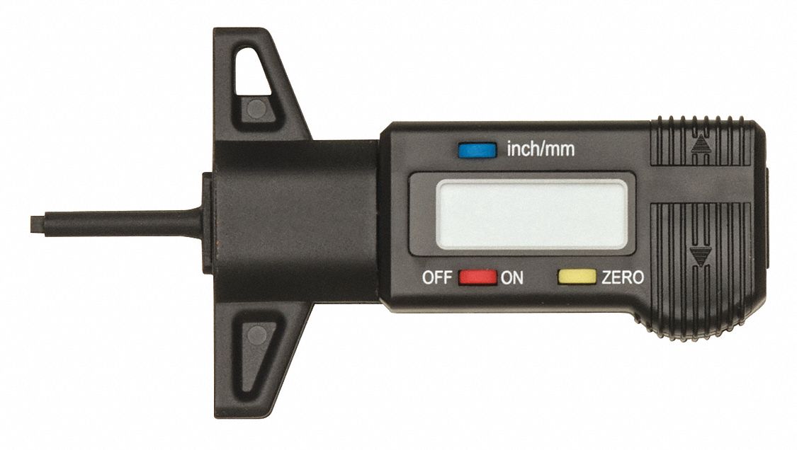 HALTEC Tread Depth Gauge, Plastic, 3 in. 48WC16DT19032 Grainger