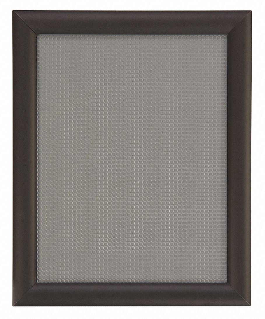 UNITED VISUAL PRODUCTS Poster Frame, Black, 81/2 x 11 in, Acrylic