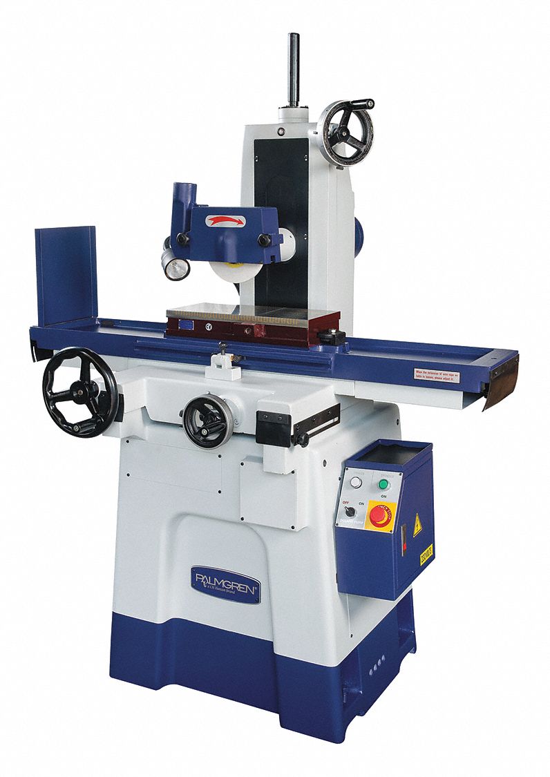 DAYTON Surface Grinder, Table Dimensions 6 in x 12 in, Phase 3 48WE36