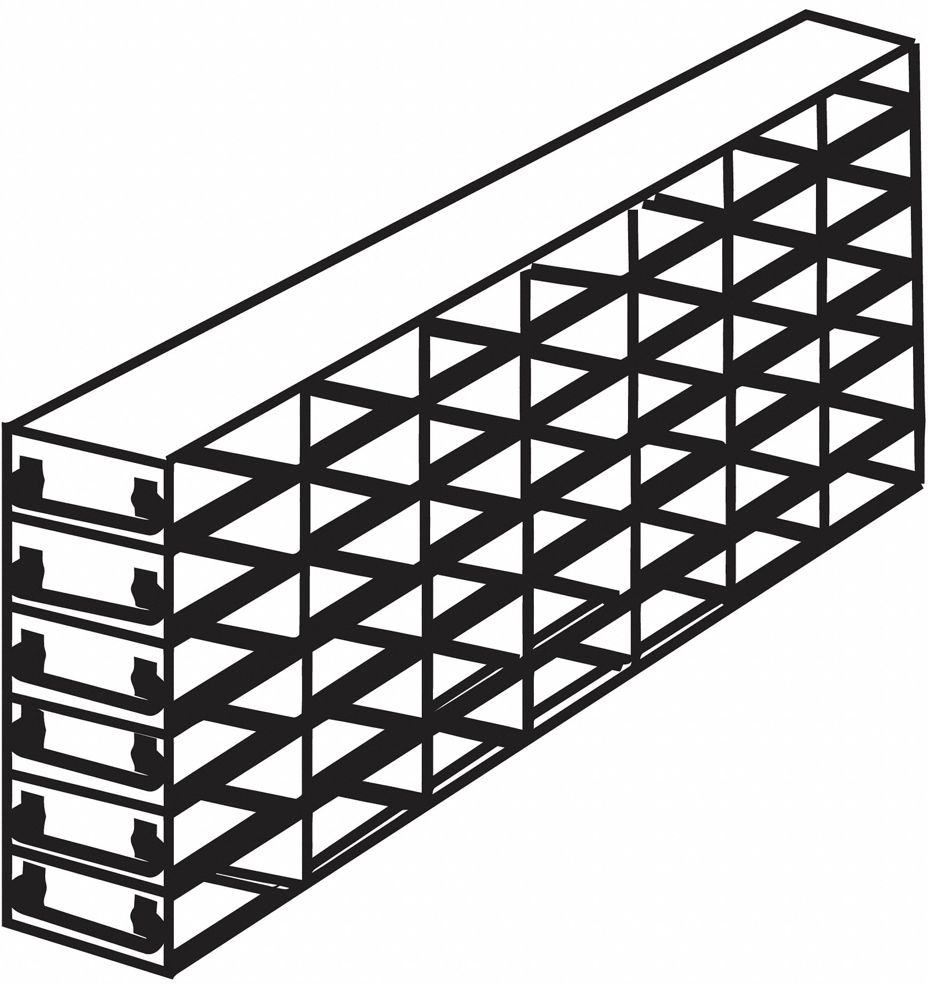 ARGOS TECHNOLOGIES, For Use With (36) Microtube Boxes, Freezer Rack