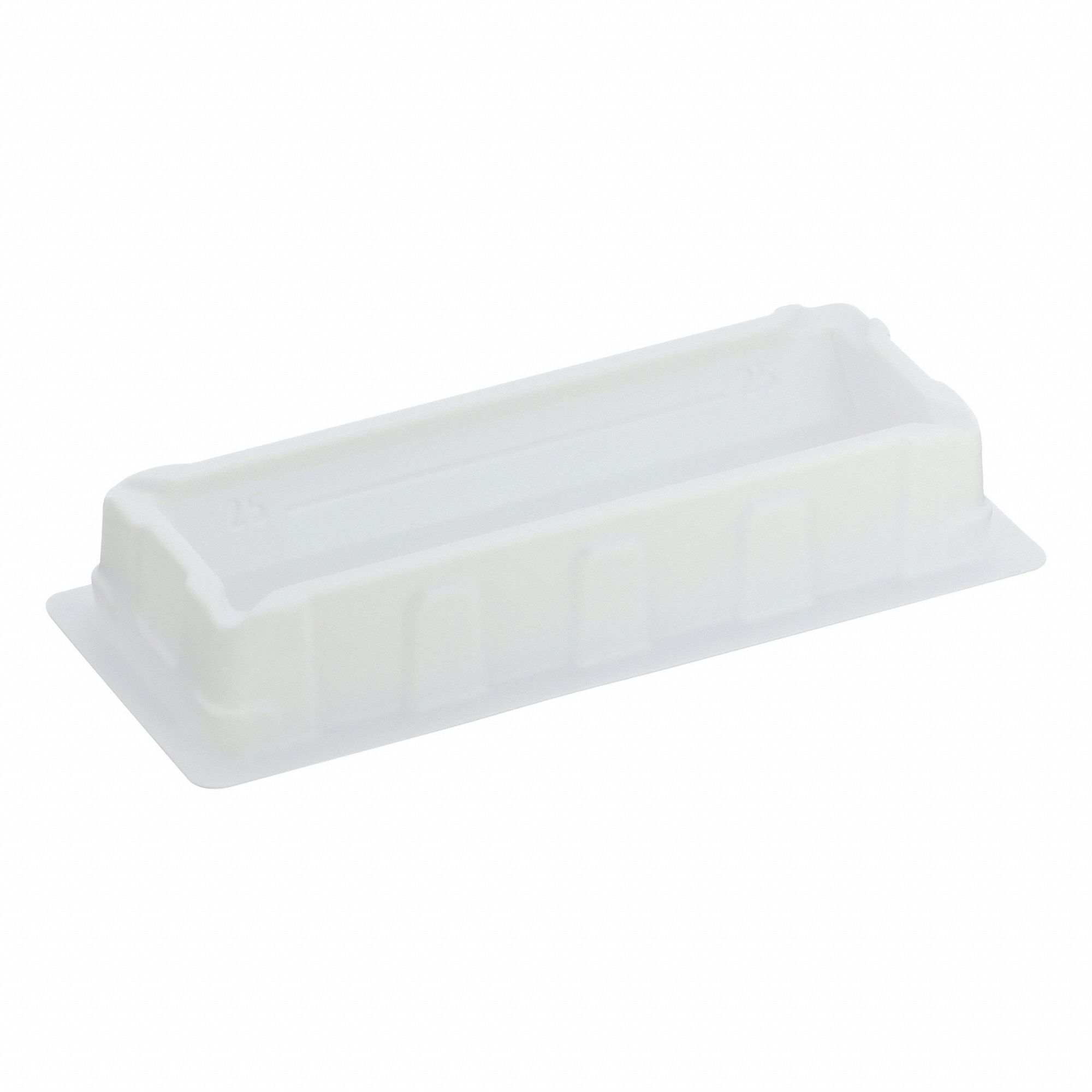 Pipetting Reservoir: Sterile, 25 mL Capacity, Polystyrene, 1 in Overall Ht, 5 3/4 in Overall Lg