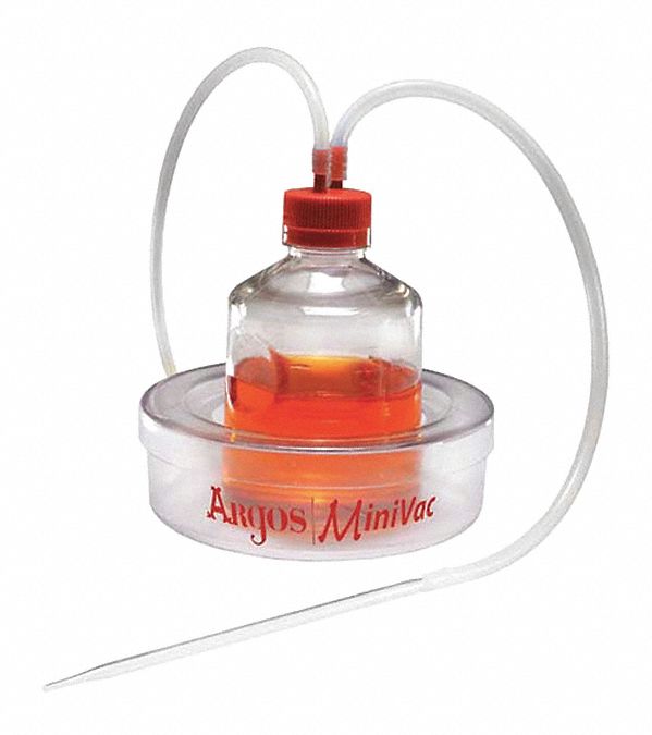 Aspiration System: 1 L Capacity, 53 mL/sec Flow Rate - Max, 625 mbar, -275 mbar, 6 in Overall Wd