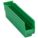 SHELF BIN,GREEN,54 CU. IN.VOL CAPACITY