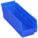 SHELF BIN,BLUE,78 CU. IN.VOL CAPACITY