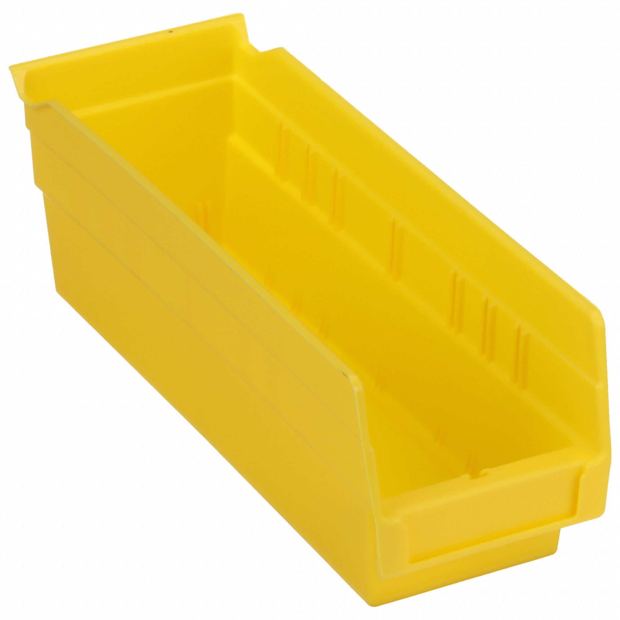 SHELF BIN,YELLOW,78 CU. IN.VOL CAPACITY