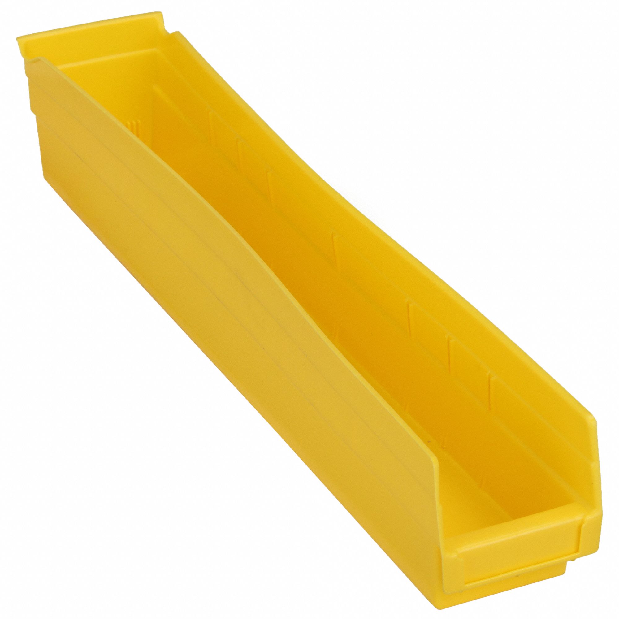 SHELF BIN,YELLOW,199 CU. IN.VOL CAPACITY