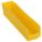 SHELF BIN,YELLOW,123 CU. IN.VOL CAPACITY