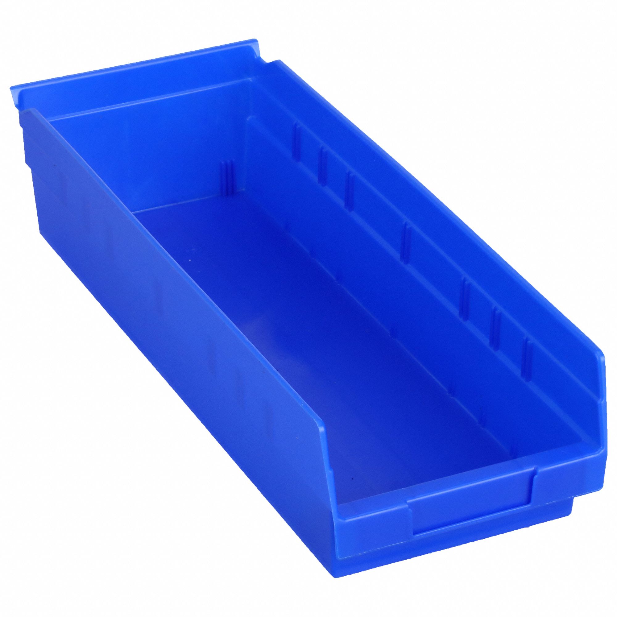 SHELF BIN,BLUE,176 CU. IN.VOL CAPACITY