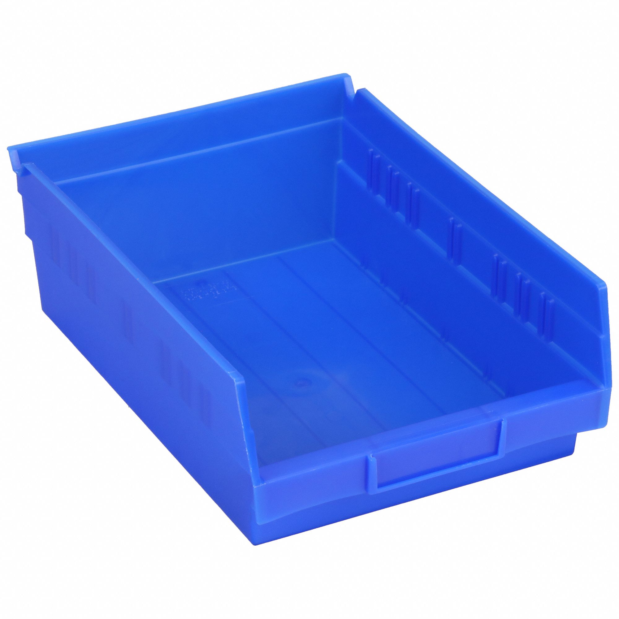 SHELF BIN,BLUE,138 CU. IN.VOL CAPACITY