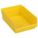 SHELF BIN,YELLOW,138 CU. IN.VOL CAPACITY