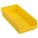 SHELF BIN,YELLOW,214 CU. IN.VOL CAPACITY