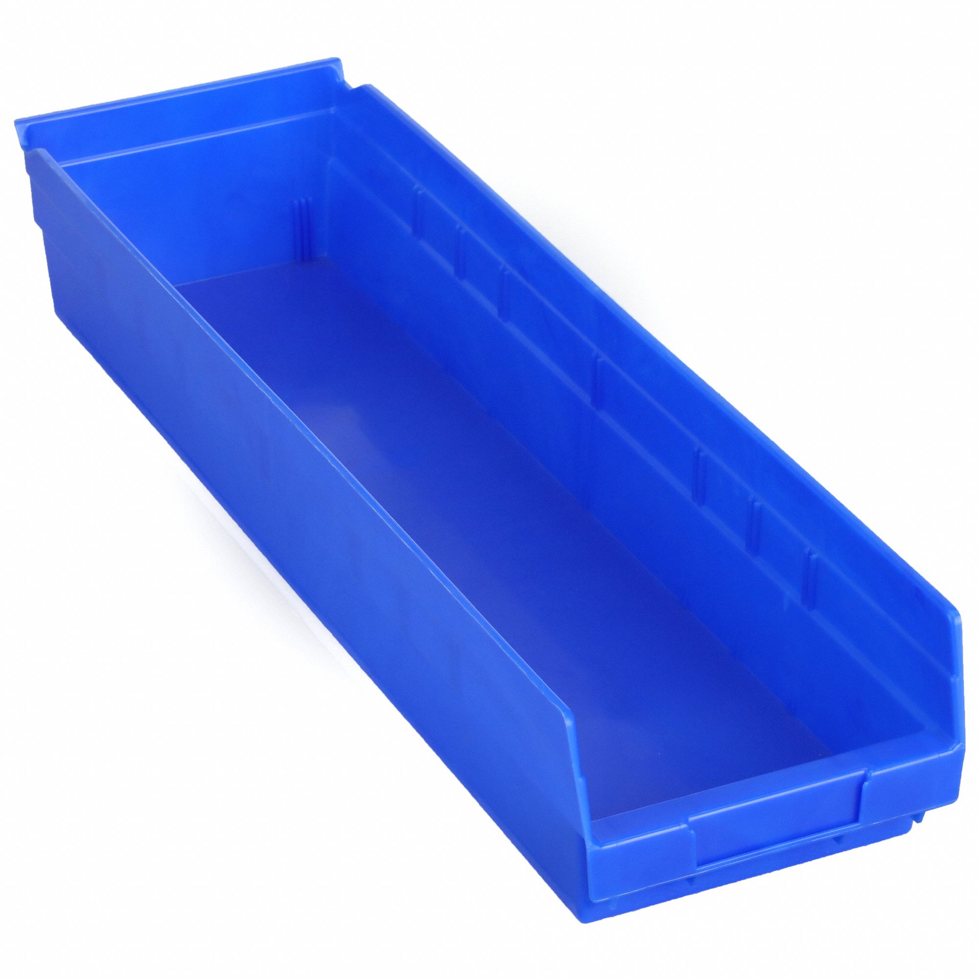 SHELF BIN,BLUE,321 CU. IN.VOL CAPACITY