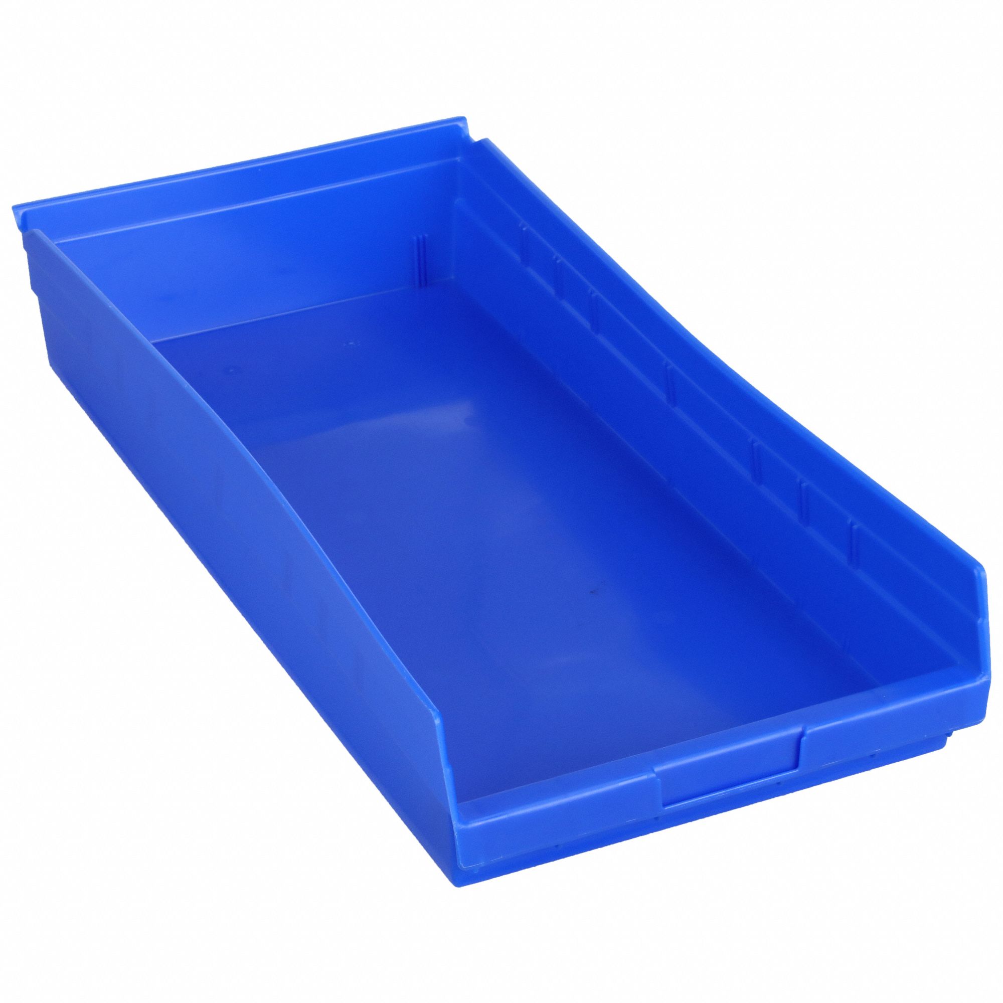 SHELF BIN,BLUE,513 CU. IN.VOL CAPACITY