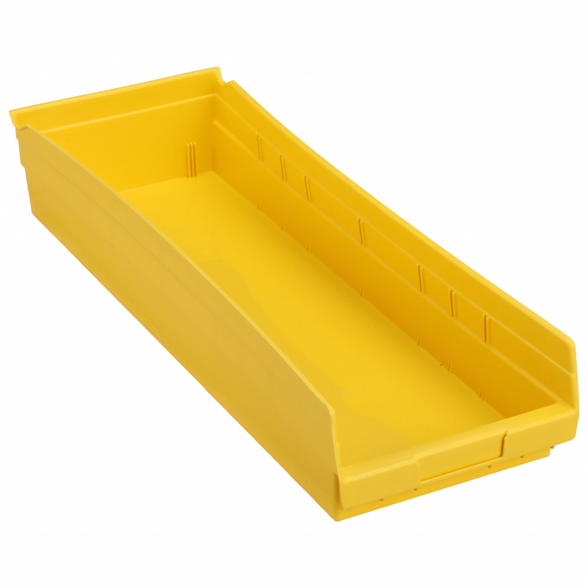 SHELF BIN,YELLOW,346 CU. IN.VOL CAPACITY