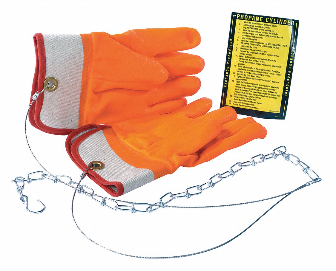 GLOVES,UNIVERSAL SIZE,ORANGE,COTTON,PR