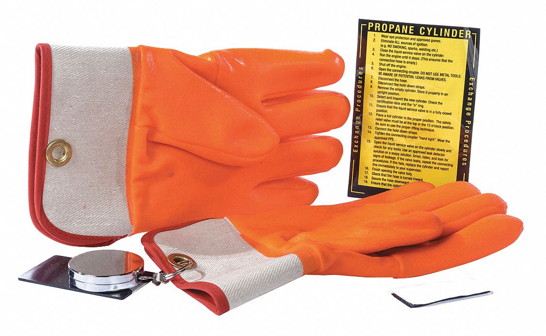 GLOVES,UNIVERSAL SIZE,ORANGE,COTTON,PR