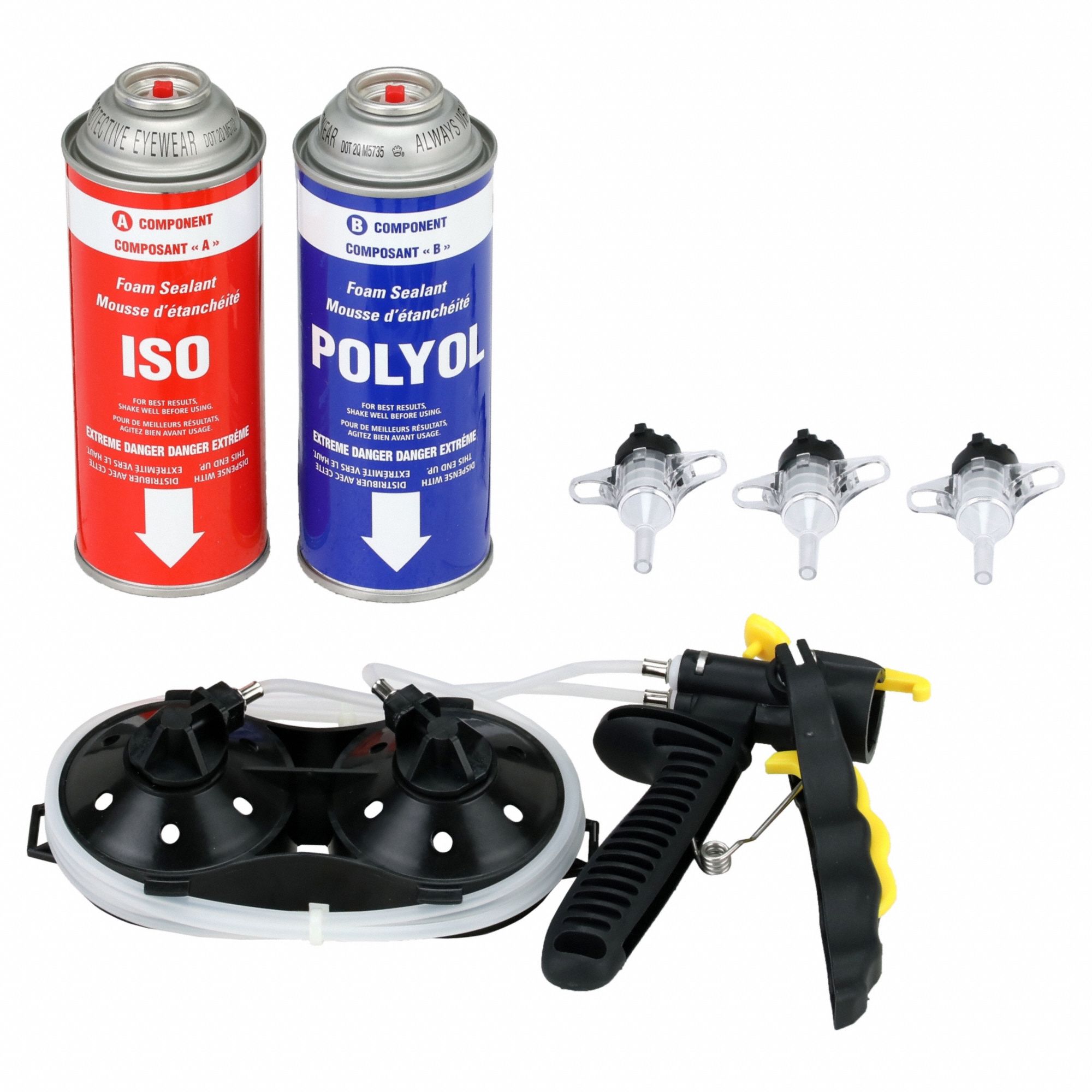 FROTHPAK, 12, Cream, Foam Sealant Kit 48WK2512030014 Grainger