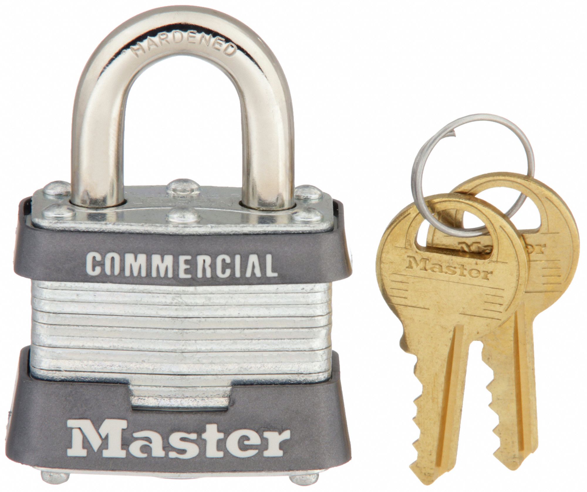 S&G Environmental Padlock w/ 2 Keys, 3/8 Shackle Diameter, 1-1/8