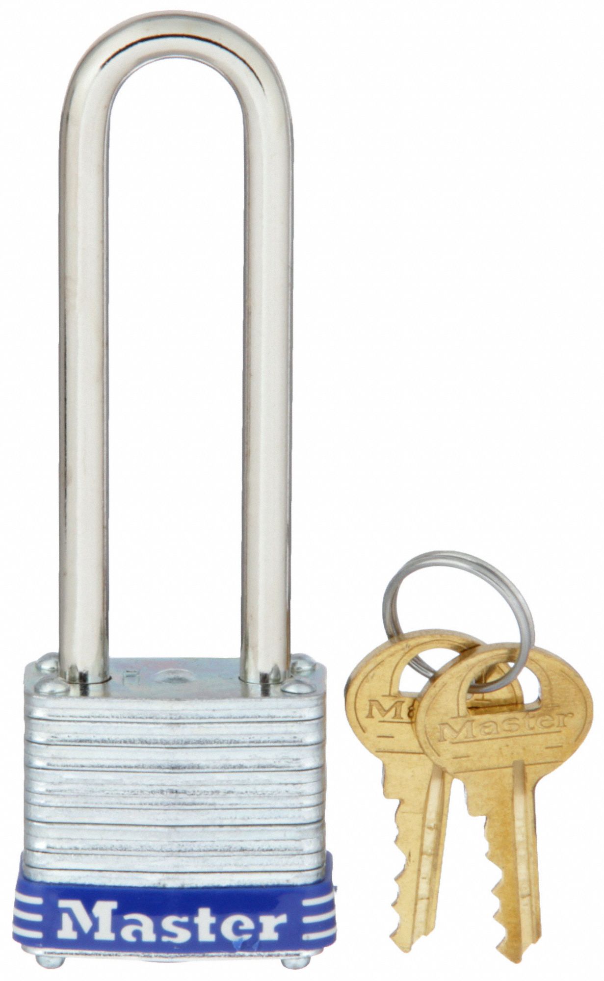 CADENAS A CLE, 1/2 PO, RECTANGLE, ARGENT