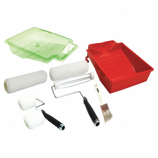 SHURLINE Paint Roller Kit for All Paints, Stain; Number of Pieces 9