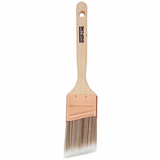 SHUR-LINE, Angle Sash Brush, 2 in, Paint Brush - 48WL98