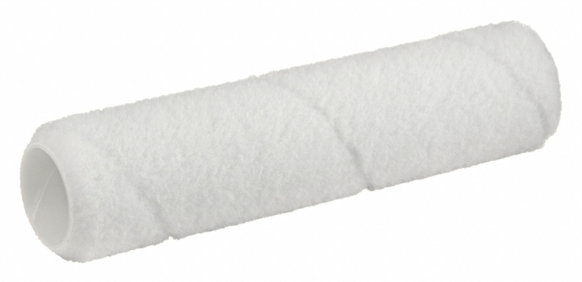 Paint Roller Cover: 9 in Lg, 1/4 in Nap Size, Woven Fabric, Paint + Primer, Std