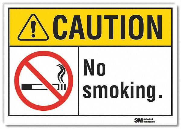 No Smoking Signs