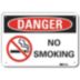 Danger: No Smoking Signs