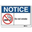Notice: Do Not Smoke Signs