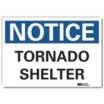 Notice: Tornado Shelter Signs