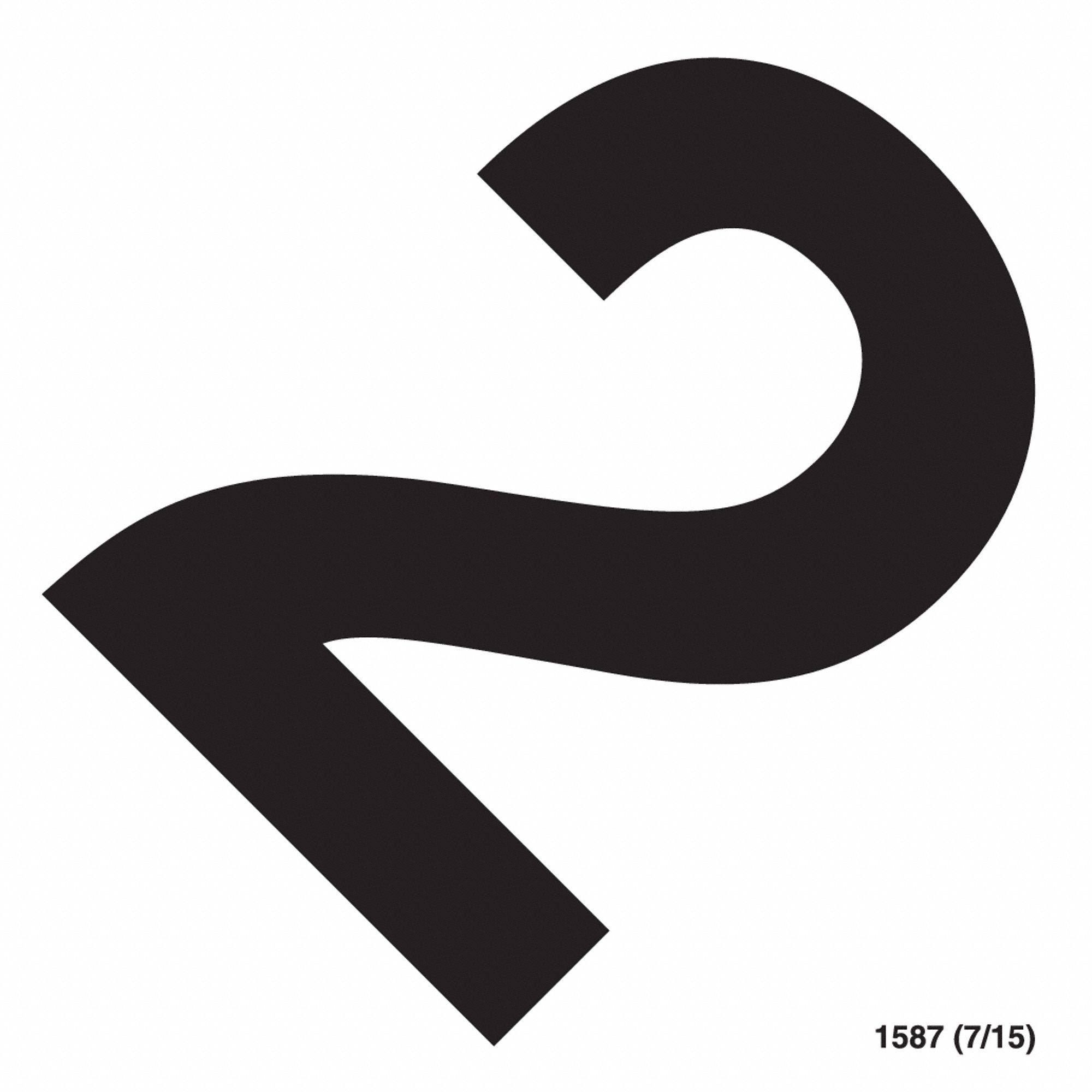 JJ KELLER, 2, 4 1/4 in Character Ht, 2 48WU981587 Grainger