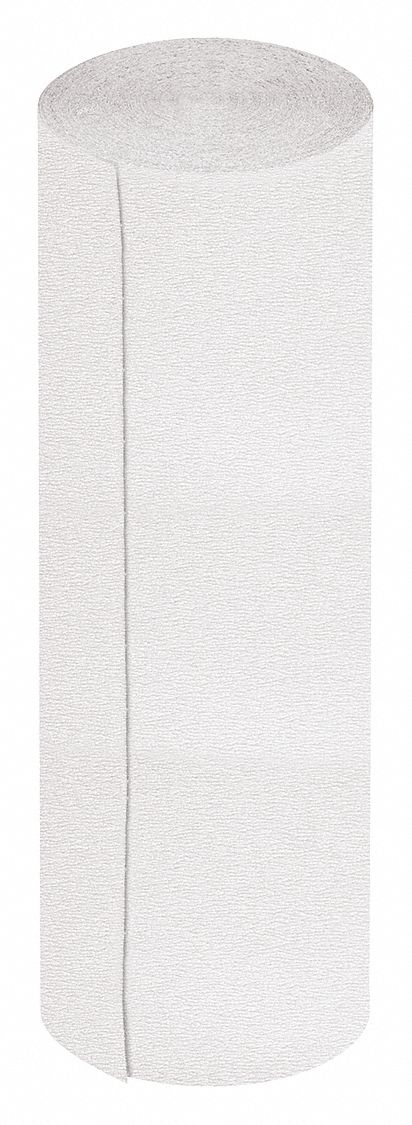 Sandpaper Roll: 2 1/2 in W x 6 5/8 ft L, Silicon Carbide, 150 Grit, A Wt Paper, PSA, 426U, 150, A