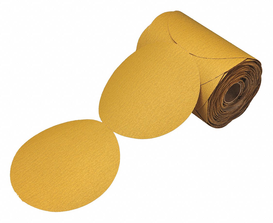 3M, 5 in Dia, Non-Vacuum, PSA Sanding Disc Roll - 48WY09|7100064887 ...