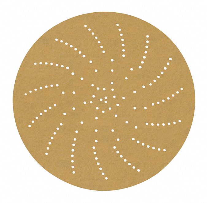 HOOK-AND-LOOP SANDING DISC,5 IN DIA,3PK