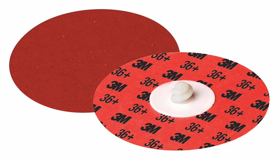 Quick-Change Sand Disc, 2 in Dia, TR, PK50