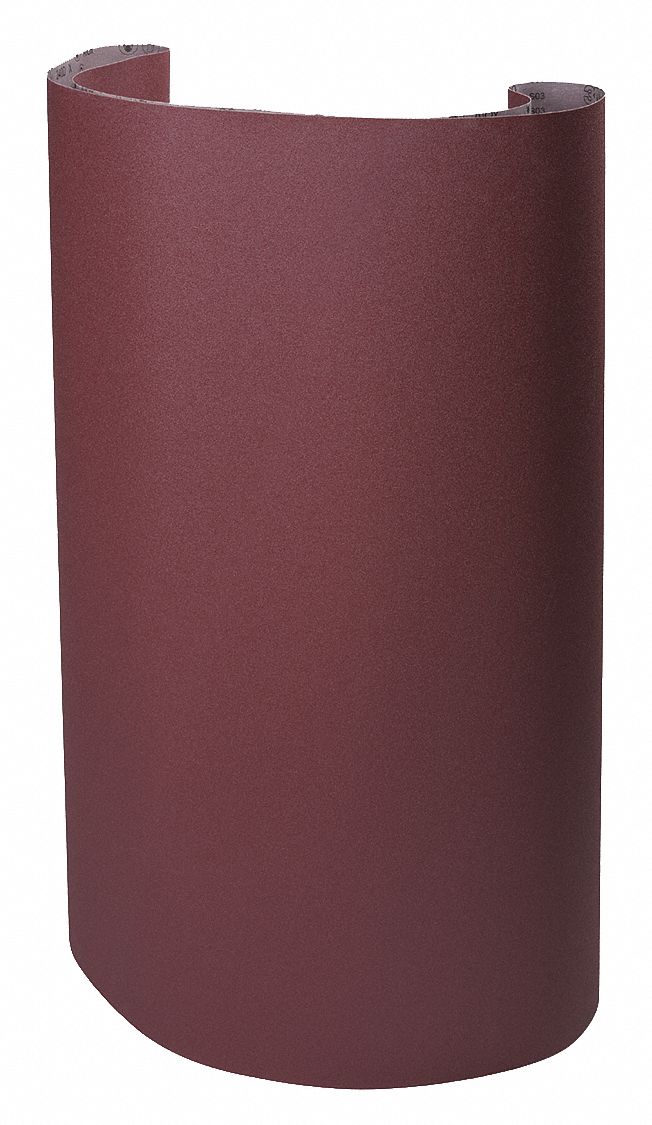 Sanding Belt: 52 in W x 103 in L, Aluminum Oxide, 80 Grit, X Wt Cloth, 340D