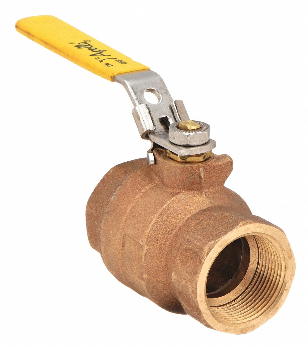APOLLO, 1/4 in Pipe Size, 1/4 in Tube Size, Ball Valve 48XH88