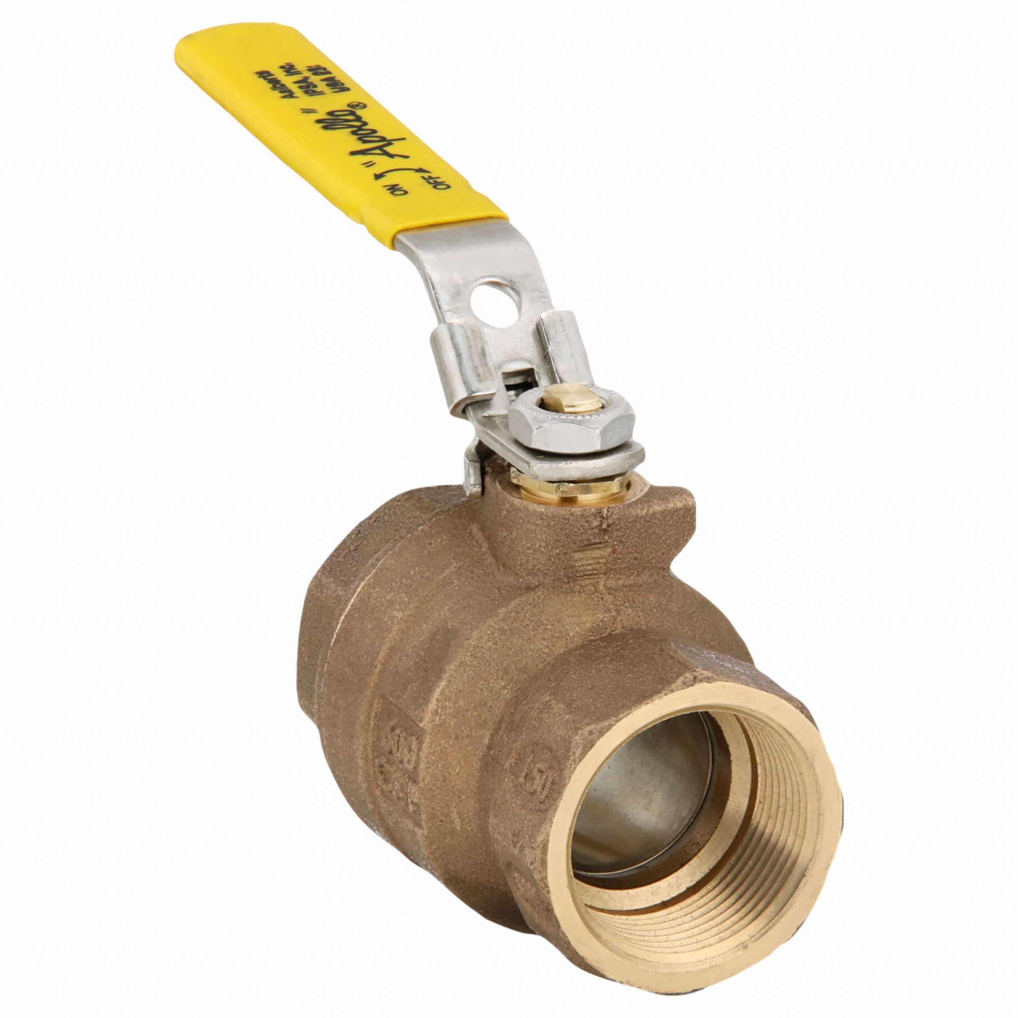 MANUAL 2-WAY BALL VALVE,NPT,BRONZE