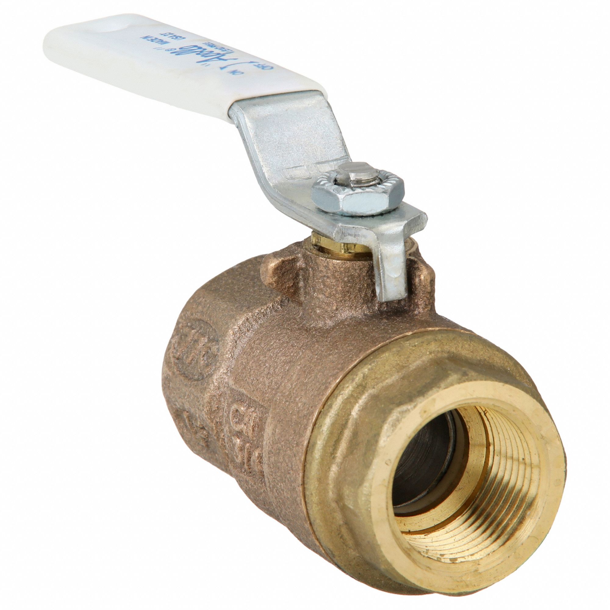 MANUAL 2-WAY BALL VALVE,NPT,BRASS,BRONZE