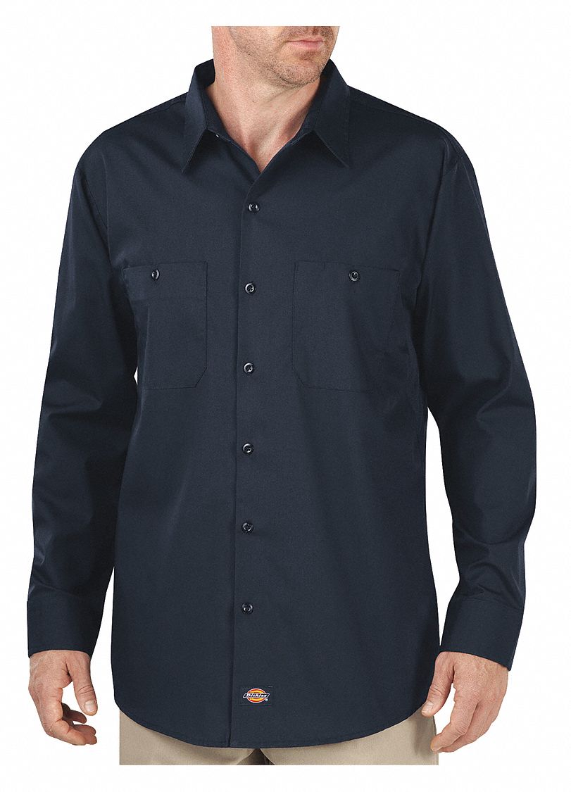 65% Polyester/35% Cotton Work Shirts - Grainger Industrial Supply