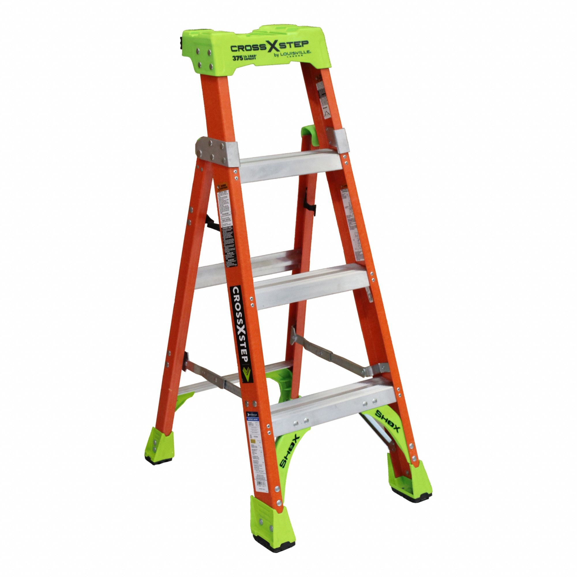 STEPLADDER, FIBREGLASS, 300 LB LOAD CAPACITY